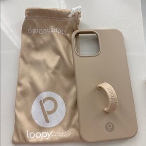 Loopy Case for iPhone 12 Pro Max- Sandstone
